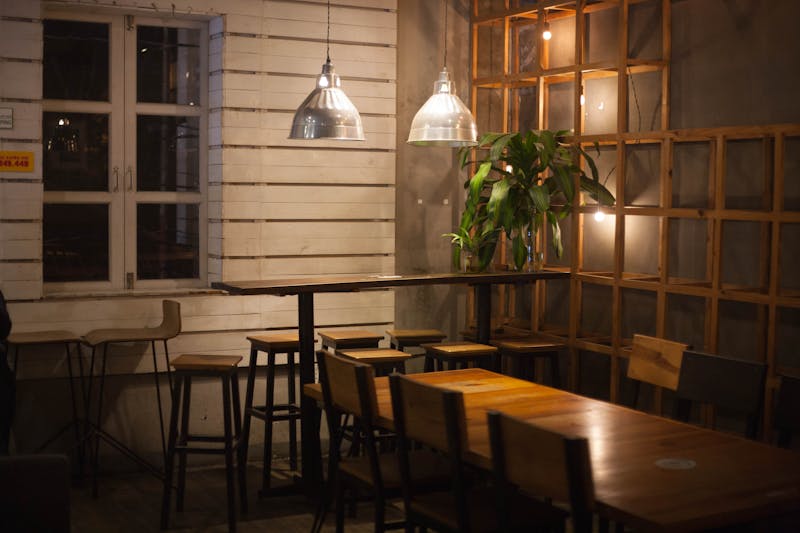 Punch pizza restaurant interior